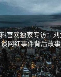 0478. 黑料官网独家专访：刘业内人士谈网红事件背后故事