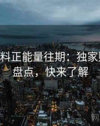 1481. 黑料正能量往期：独家财务造假盘点，快来了解