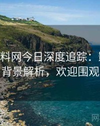 1311. 黑料网今日深度追踪：影视揭秘背景解析，欢迎围观